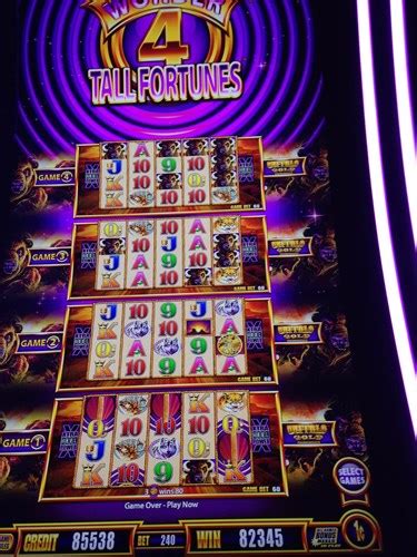 wonder 4 slot machine